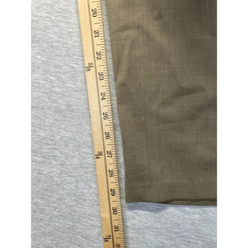 Reaction Kenneth Cole Dress Pants Mens 34x30 Brown Straight Leg Formal Business